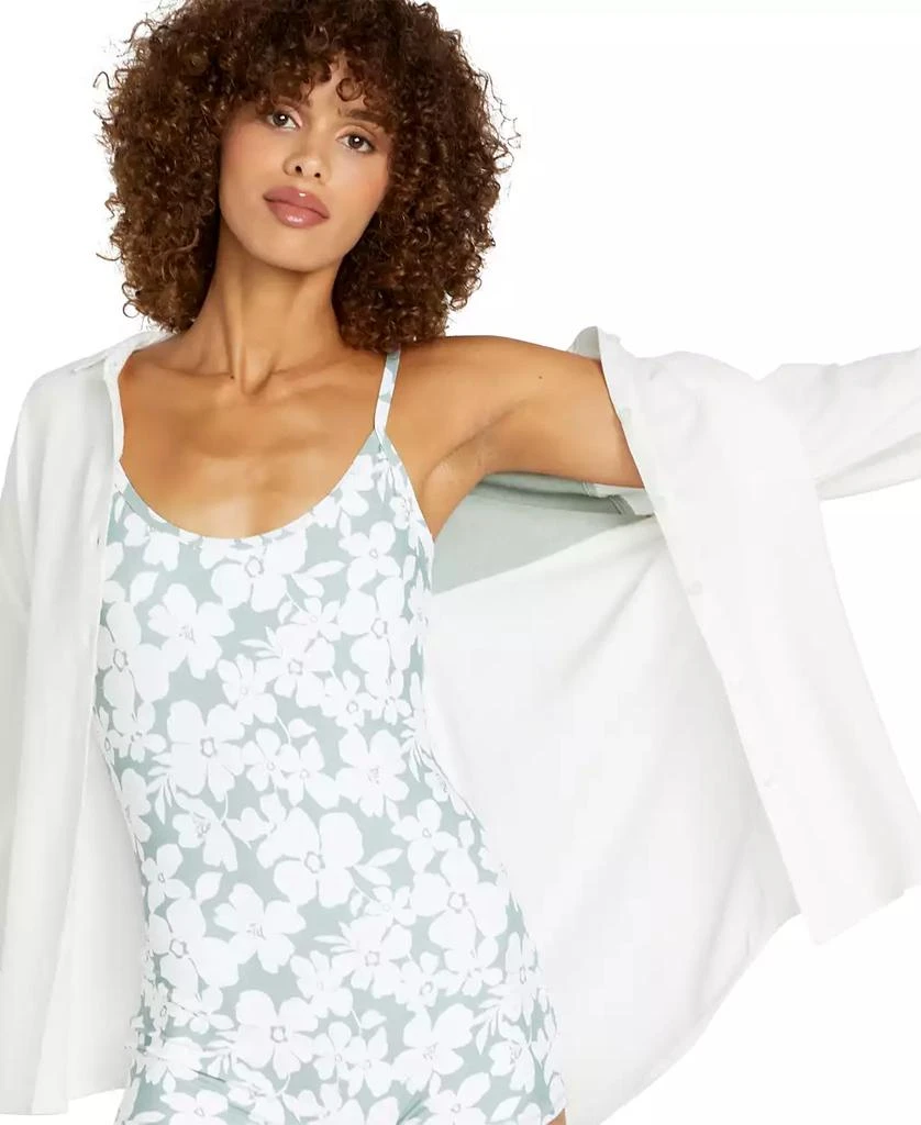 Volcom Juniors' Coco Ho Oversized Yoked Shirt 4
