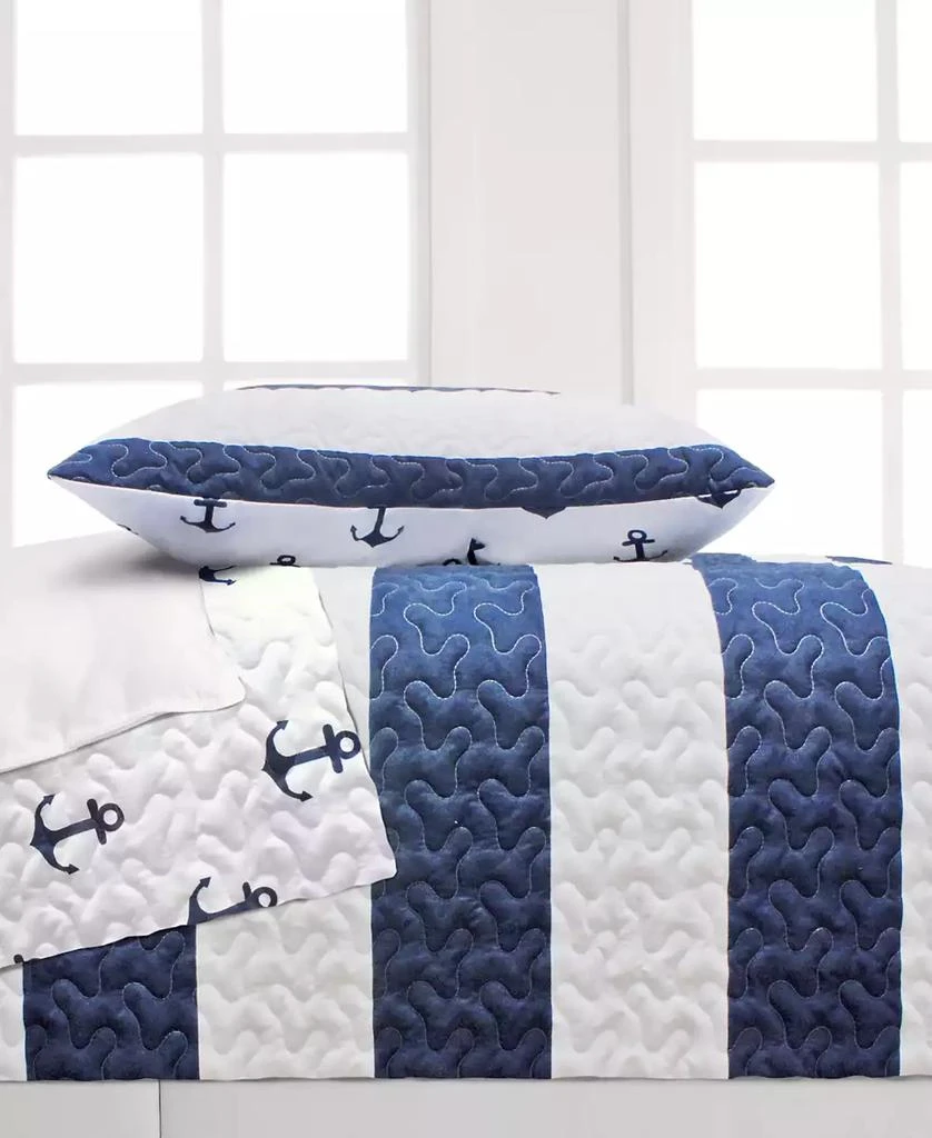 Elise and James Home Hallie Nautical Reversible 2-Piece Quilt Set 4