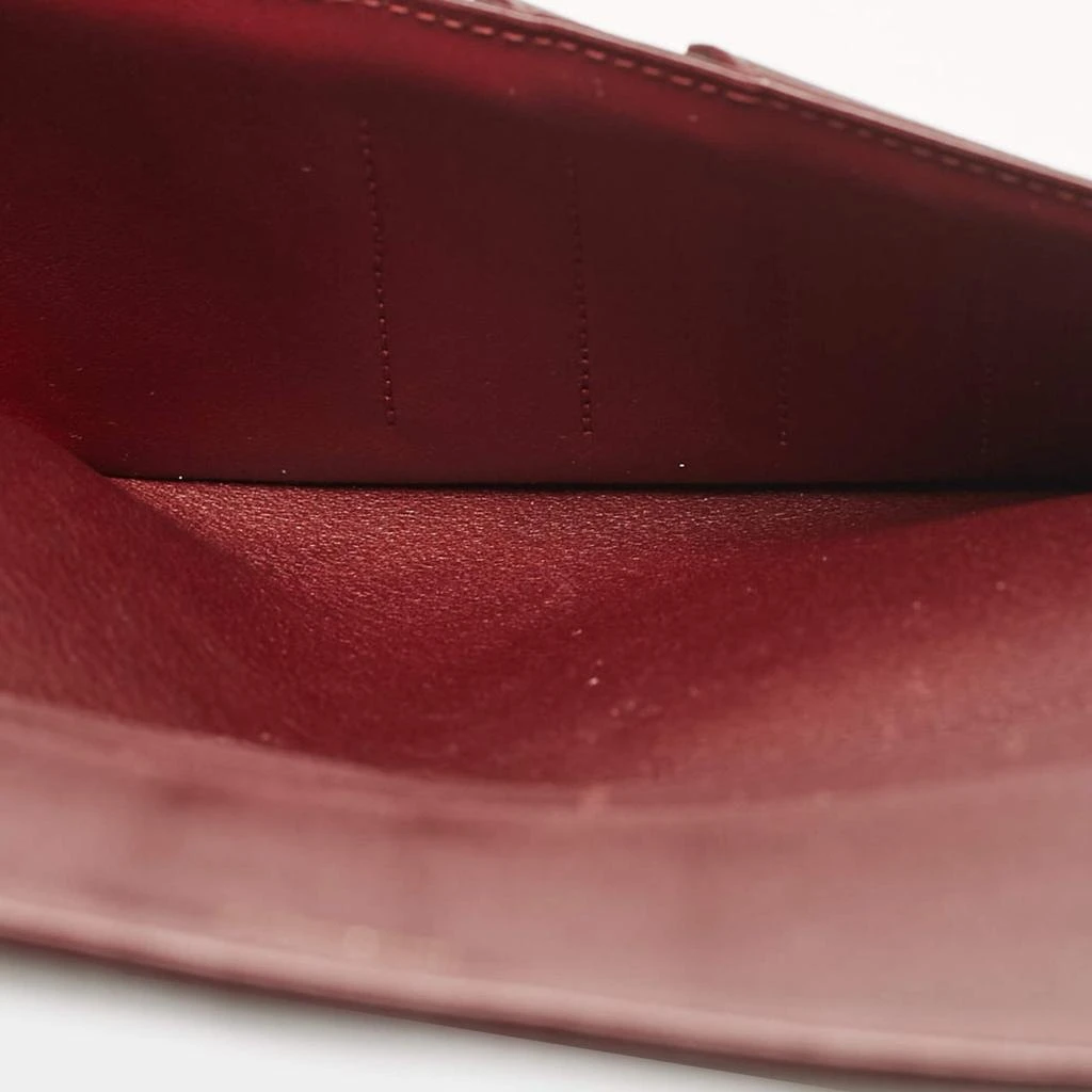 Cartier Cartier Burgundy Leather Must de Cartier Long Bifold Wallet 7
