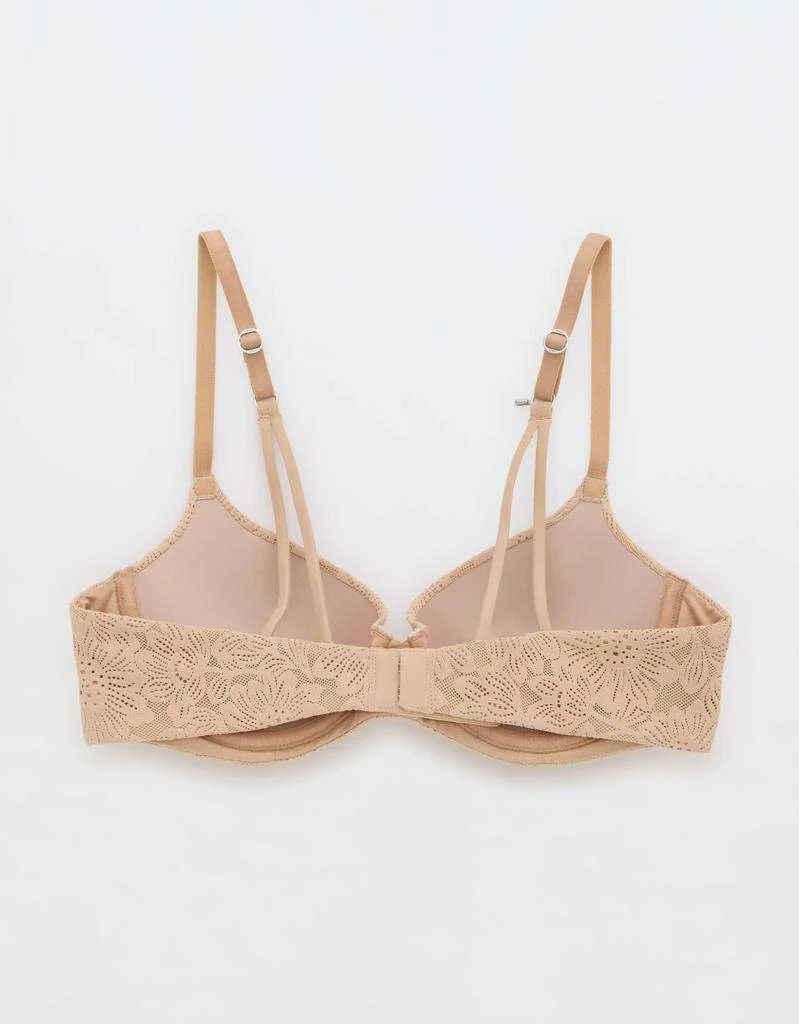 Aerie Sunnie Bloom Lace Strappy Demi Push Up Bra 5