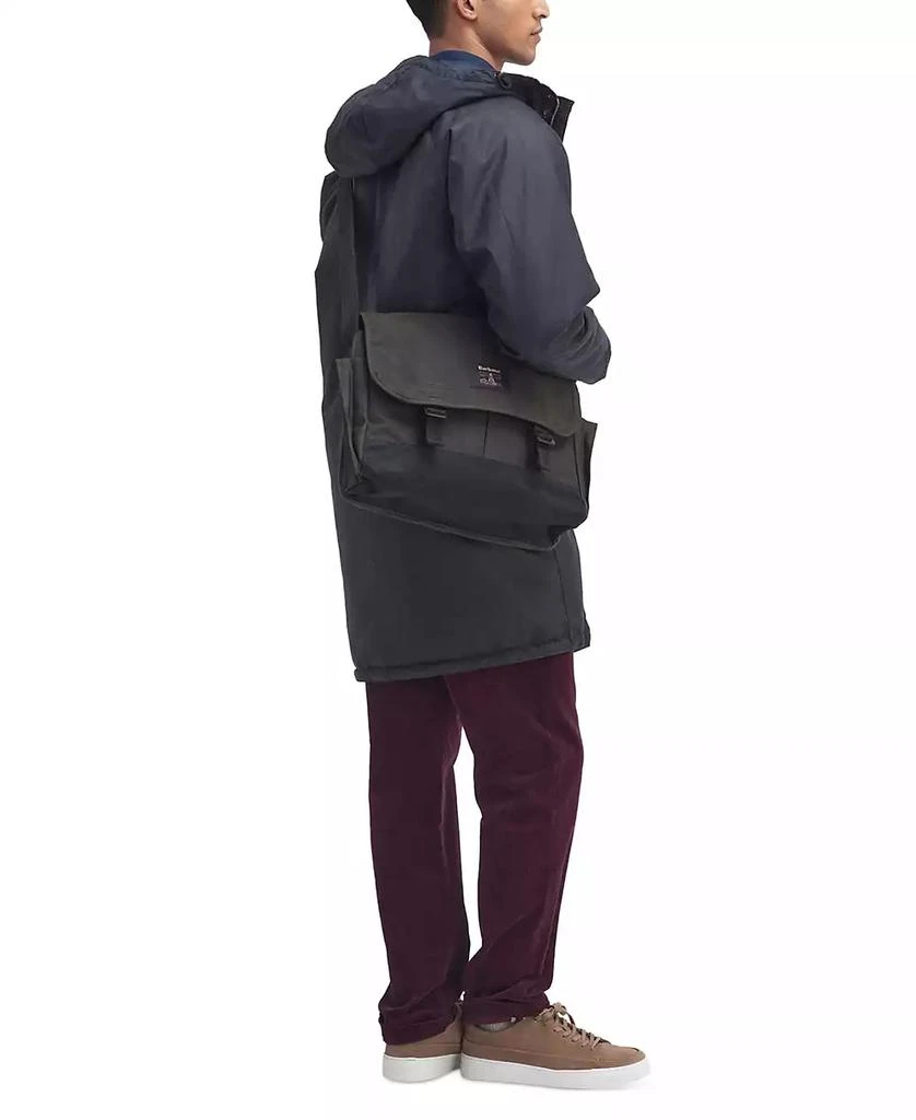 Barbour Men's Field Wax Messenger Bag 6