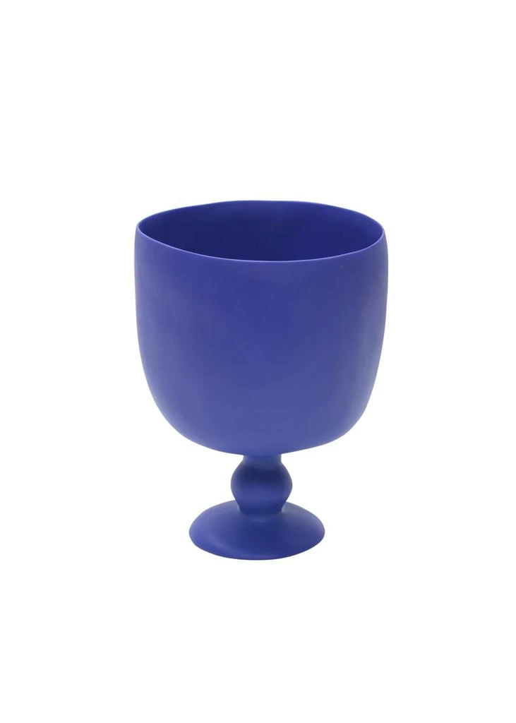 CASA CASA CURATED Pedestal Champagne Bucket In Peri Purple 1