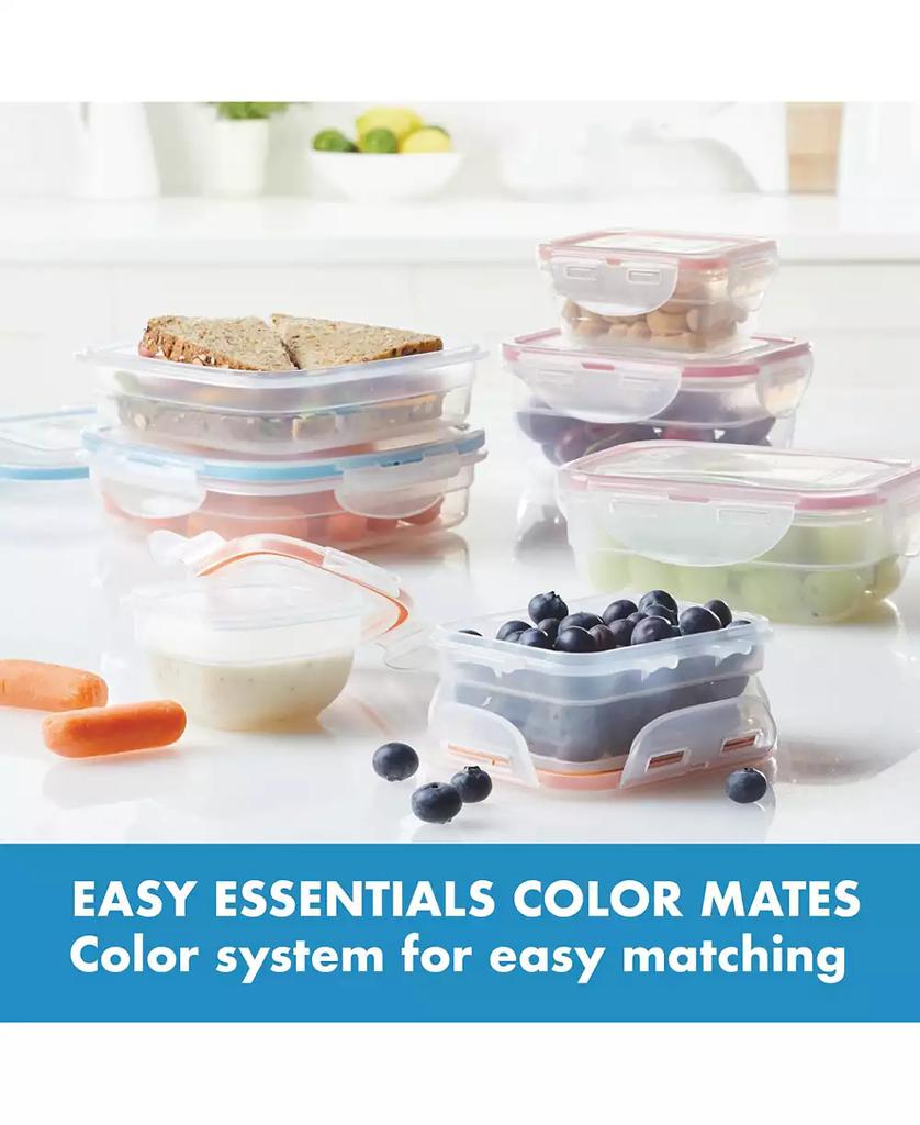 Lock & Lock Easy Essentials Color Mates Assorted 14-Pc. Food Storage Container Set
