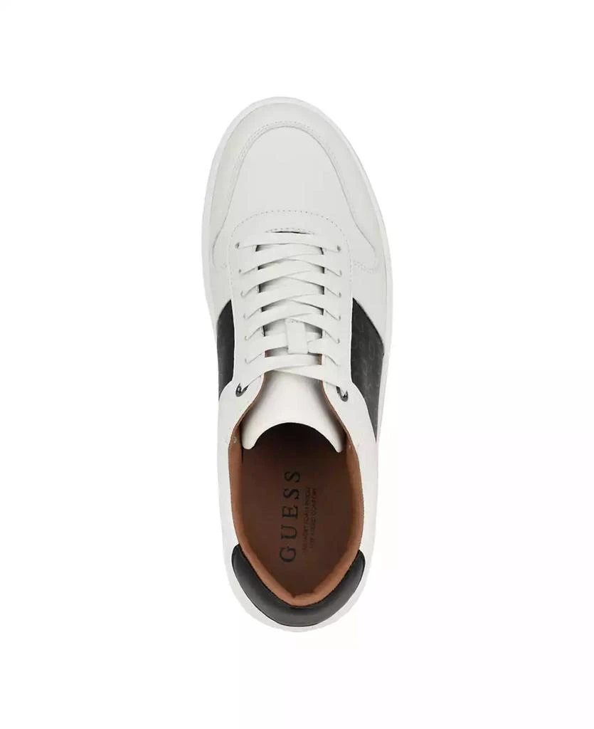 GUESS Men's Bleek Low Top Lace Up Fashion Sneakers 4