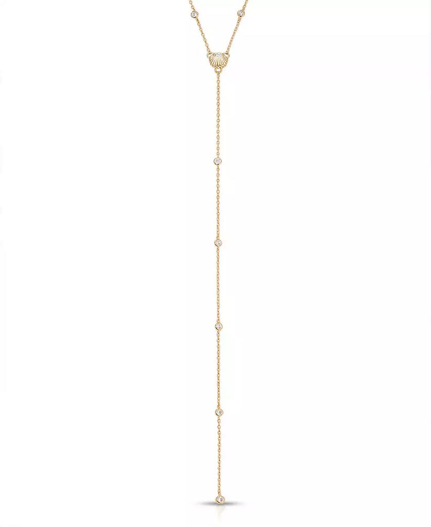 Ettika Jewelry Santorini Shell Lariat Necklace