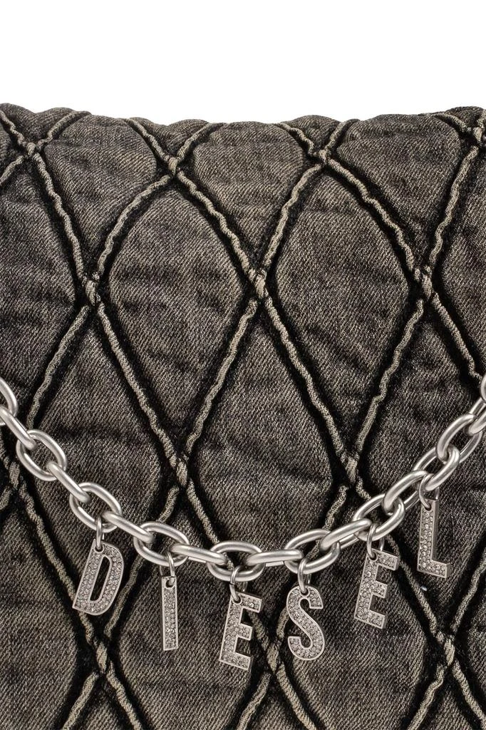Diesel Diesel Charm D Large Denim Shoulder Bag 5