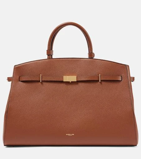 Demellier Hudson Small leather tote bag 1