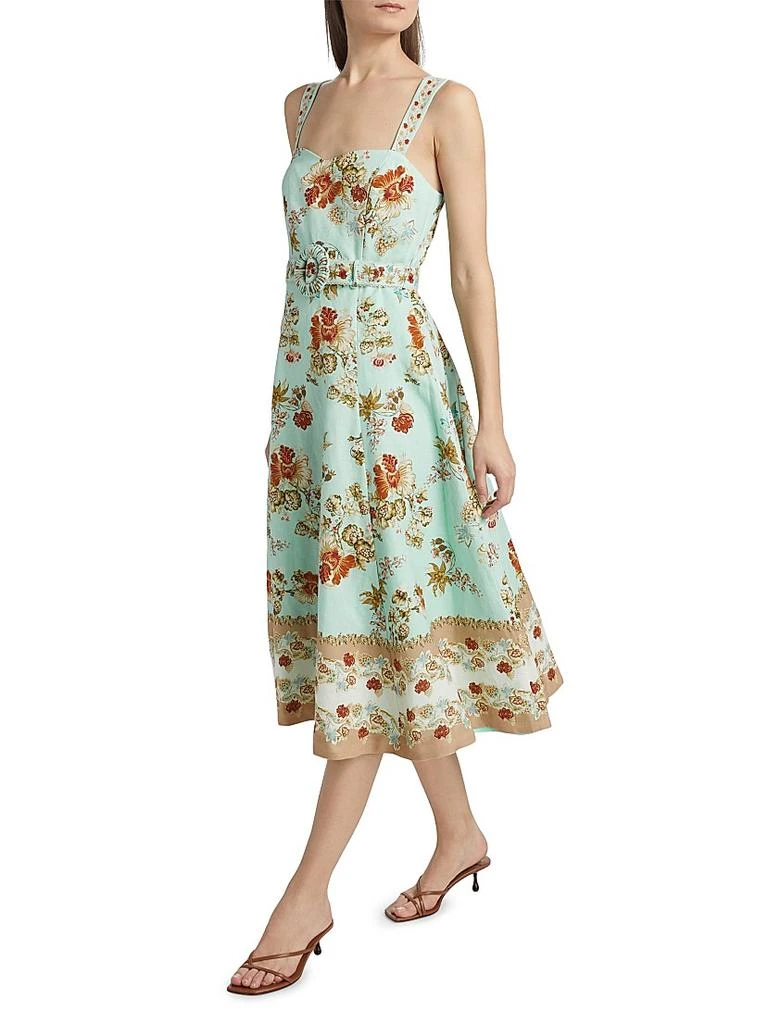 Shop Rohi Floral Linen-Cotton Belted Midi-Dress on Sale at BeyondStyle   Get 63% Off Rohi Floral Linen-Cotton Belted Midi-Dress with Limited-Time  Flash Deals, Exclusive Discounts, and Special Offers. Enjoy Unbeatable  Savings on