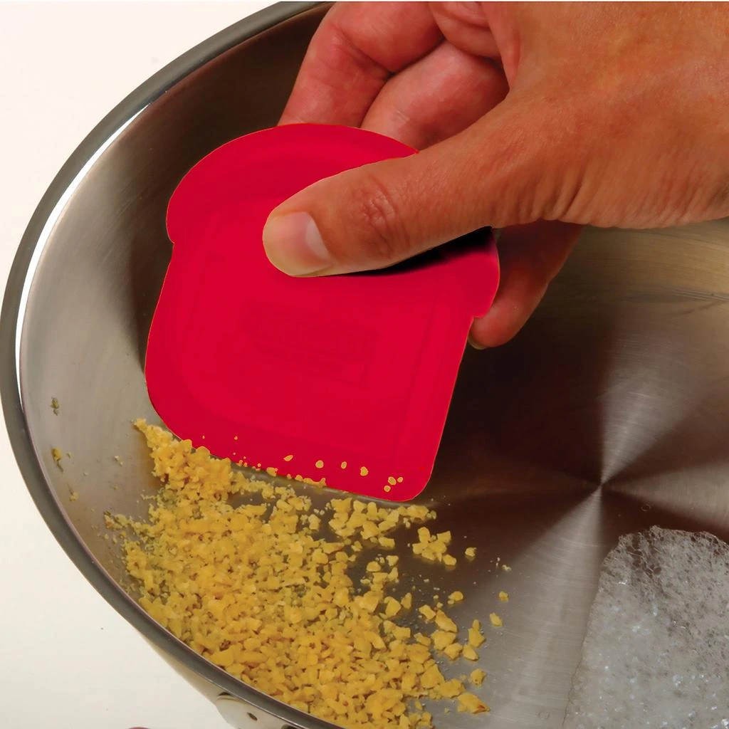 Norpro My Favorite Scraper, 3 Piece Set, Red/Blue/Green 3