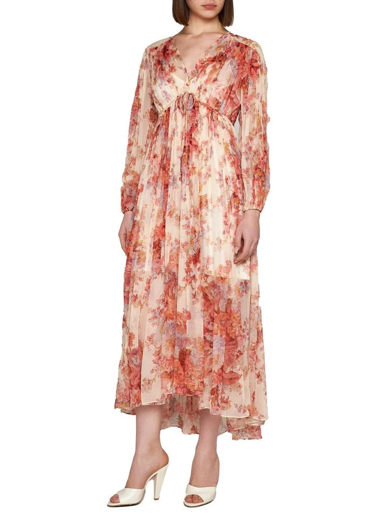 Shop Zimmermann Devi Floral Print Gathered Dress on Sale at BeyondStyle   Get Lowest price in three month Zimmermann Devi Floral Print Gathered Dress  with Limited-Time Flash Deals, Exclusive Discounts, and Special