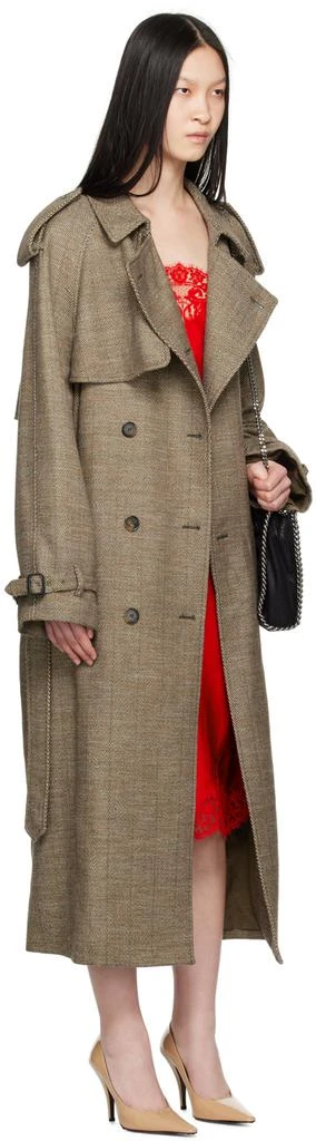 Stella McCartney Beige Belted Trench Coat 2