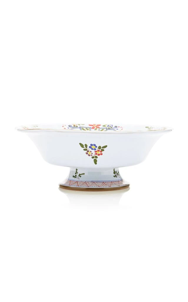MoDA Moda Domus - Carnation Footed Serving Bowl - Multi - Moda Operandi 1