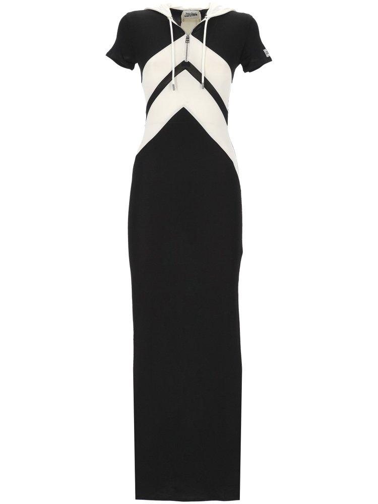 Jean Paul Gaultier Jean Paul Gaultier The Long Chevrons Dress