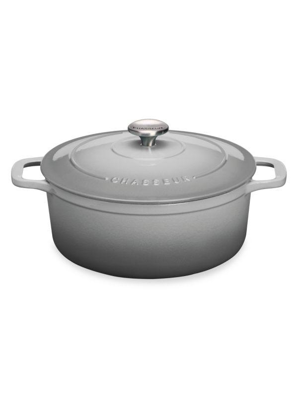 Chasseur Enameled Cast Iron Round Dutch Oven
