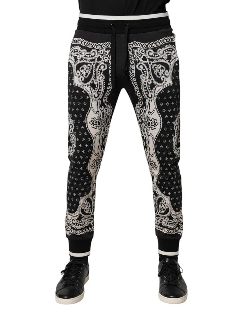 Dolce
Gabbana Cotton Bandana Jogger SweatMen
s Men
s Pants