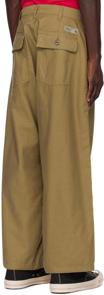 Neighborhood Beige Baker Trousers 3