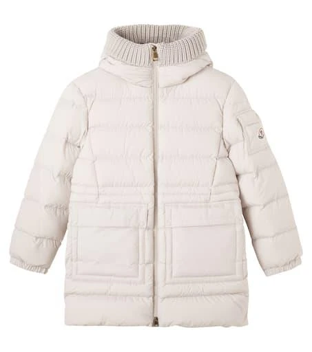 Moncler Irma wool-trimmed down coat