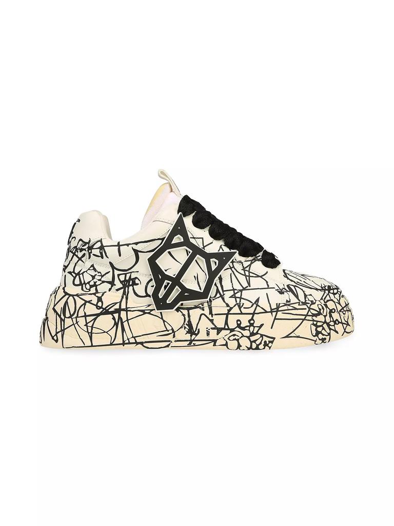 Naked Wolfe Kosa Scribble Sneakers