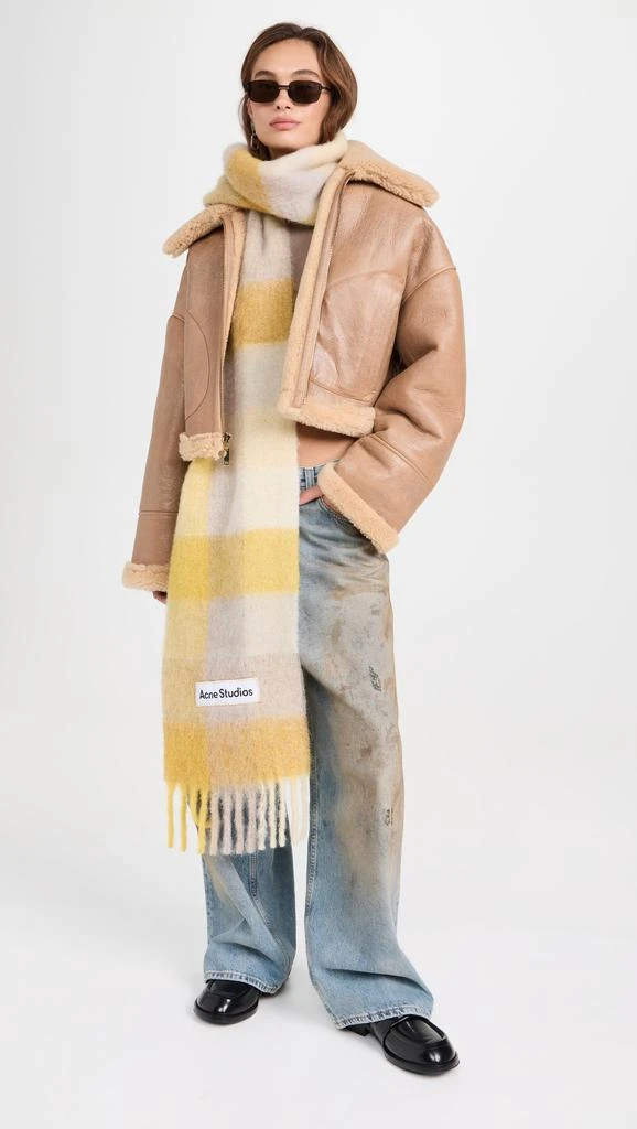 Acne Studios Checked Scarf 2