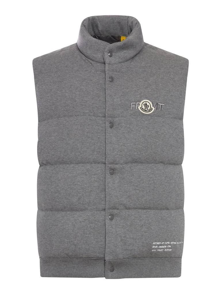 Moncler VEST COTTON YARN FRAGMENT 1