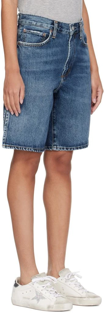 AGOLDE Blue Vida Denim Shorts 2