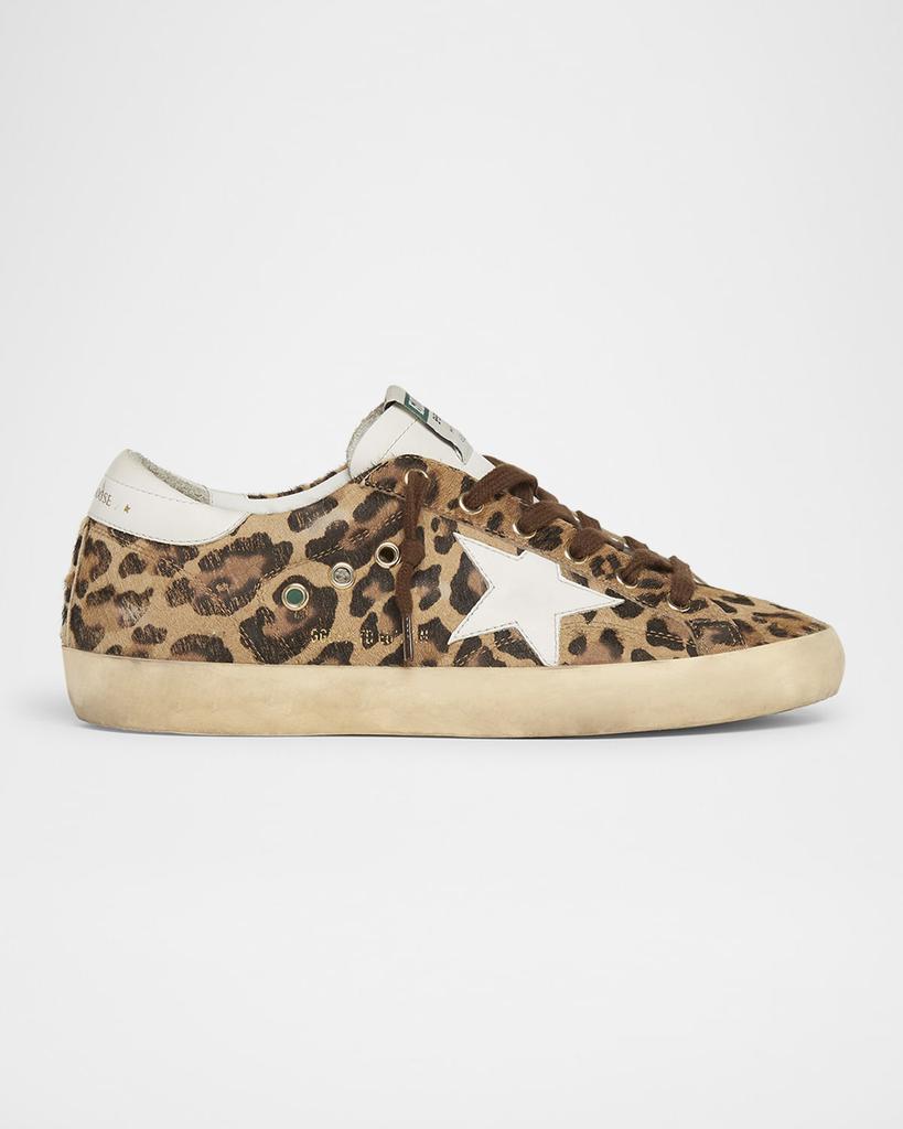 Shop Super-Star Leopard-Print Calf Hair Sneakers on Sale at Shop Super-Star Leopard-Print Calf Hair Sneakers on Sale at
