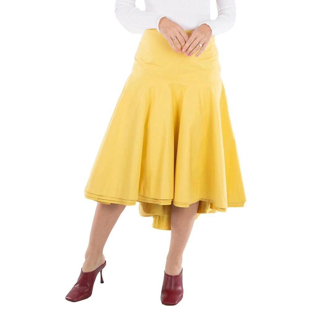 Jil Sander Jil Sander Sunbeam Pleated High-Waist Skirt, Brand Size 36 (US Size 4)