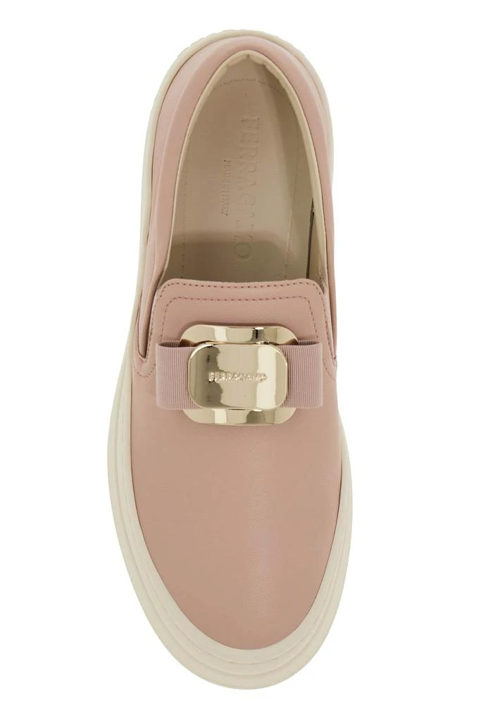 Salvatore Ferragamo new vara plate slip-on sneakers 2