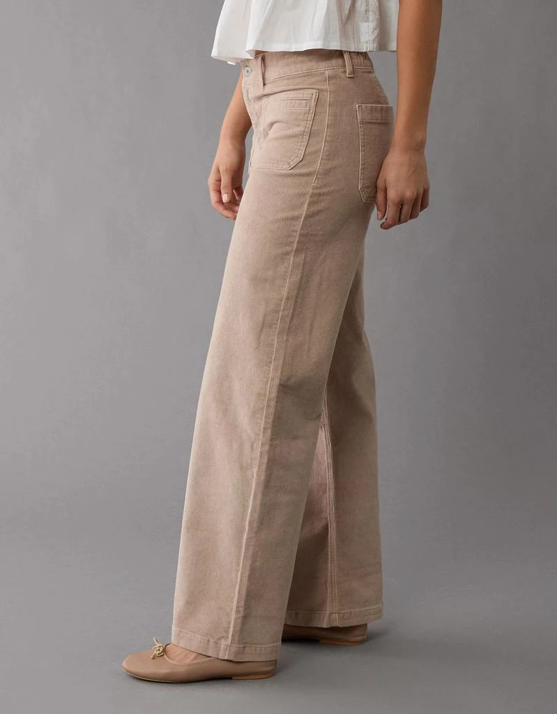 AE AE Stretch Corduroy Low-Rise Baggy Wide-Leg Pant 5