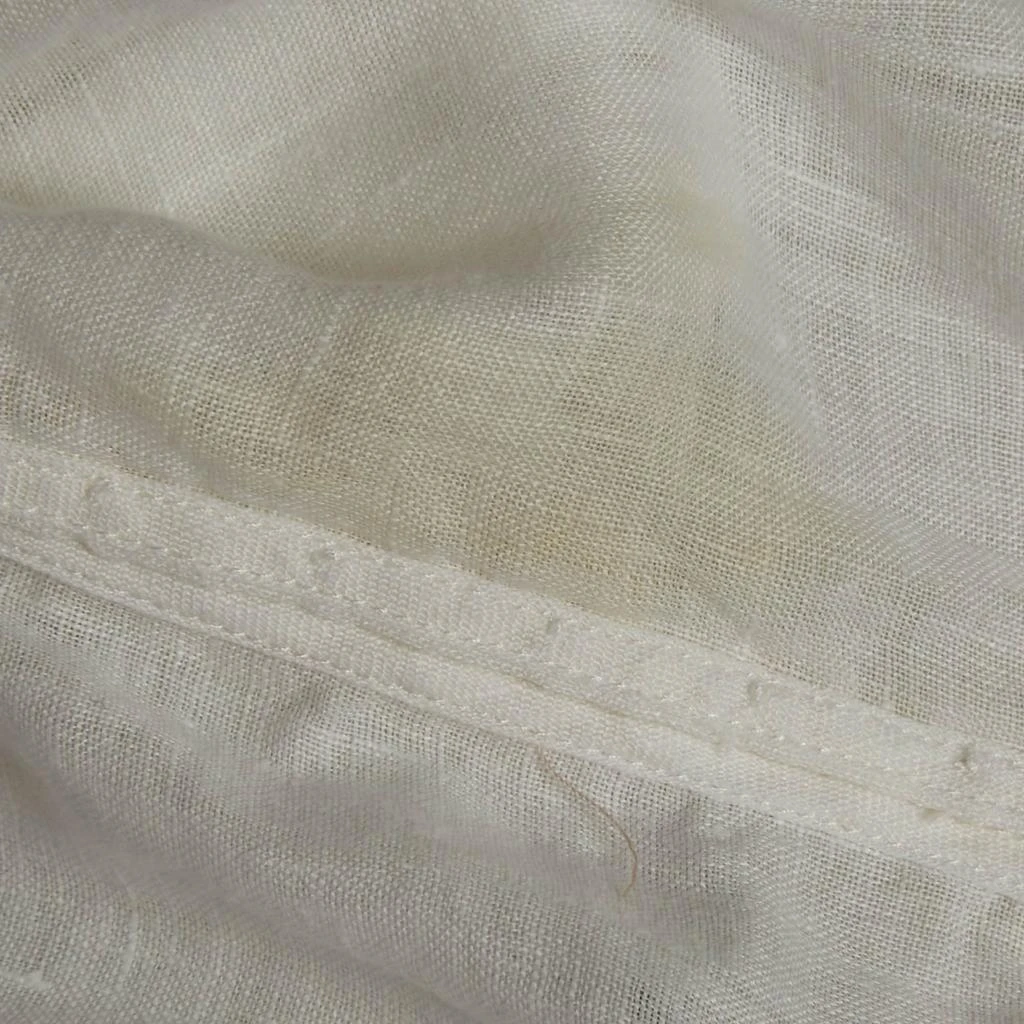 Zimmermann Zimmermann White Broderie Anglaise Linen Carnaby Ruffled Mini Dress M 4