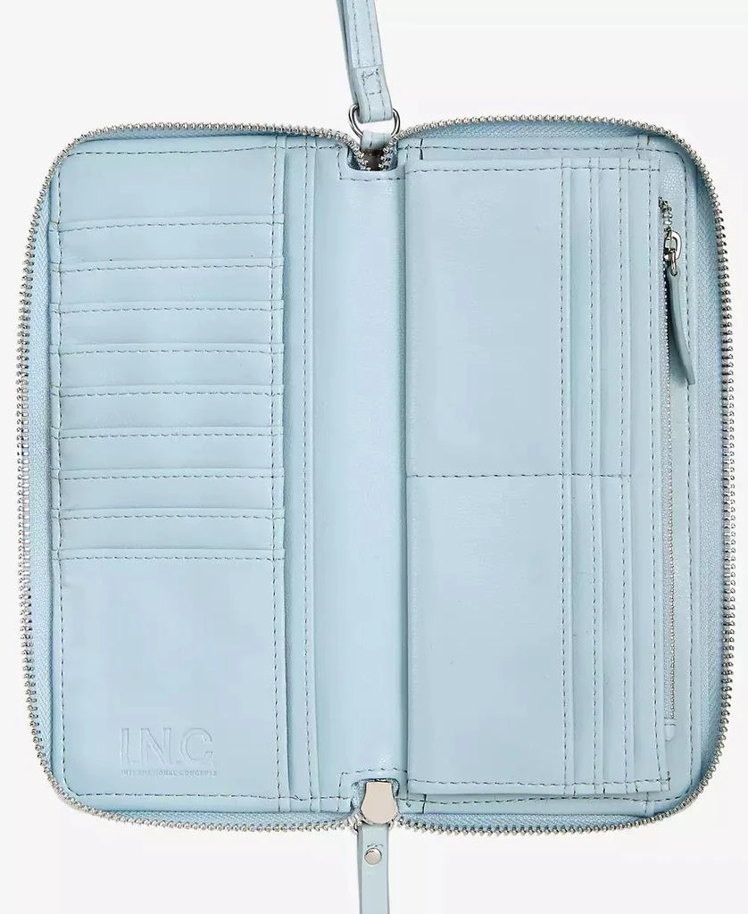 INC International Hazel Zip-Around Quilt Wristlet, Exclusively at Macy's 2