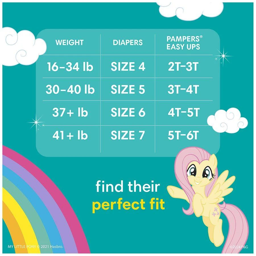 Pampers Easy Ups Training Underwear, Peppa Pig No scent 6