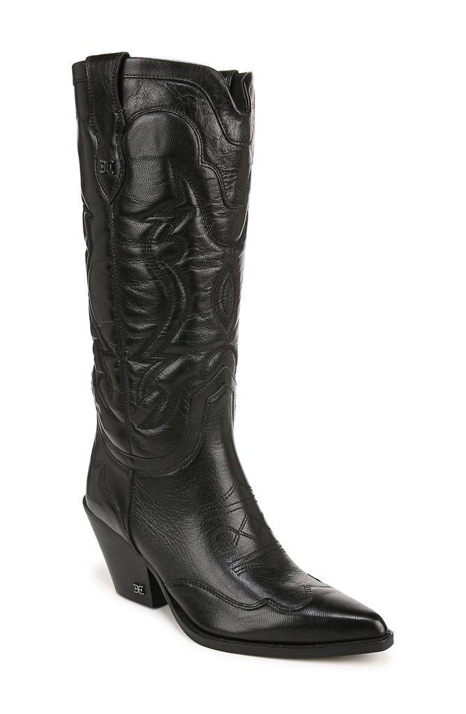 Sam Edelman James Pointed Toe Western Boot