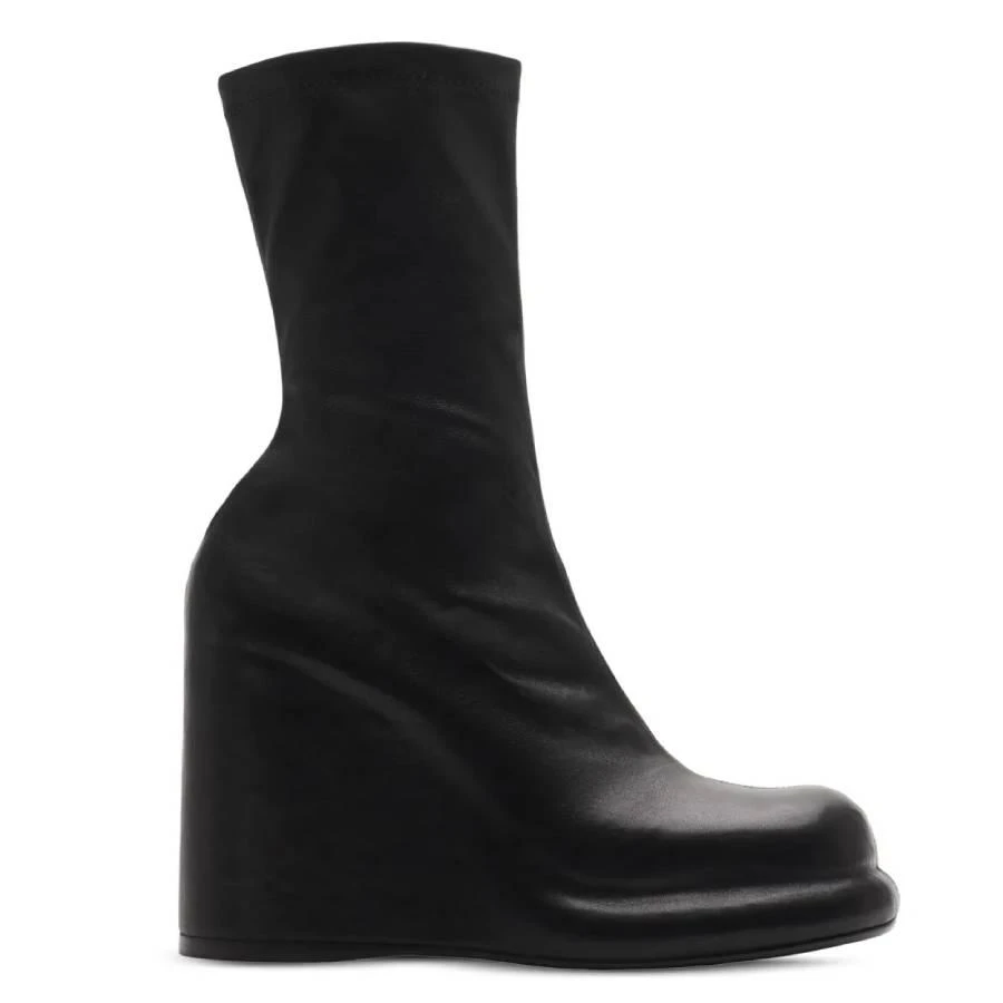 Burberry High Wedge Heel Pillar Boots 1