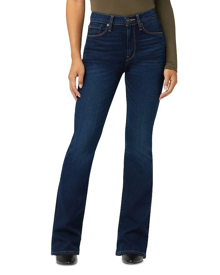 Hudson Barbara High Rise Bootcut Jeans in Requiem 1