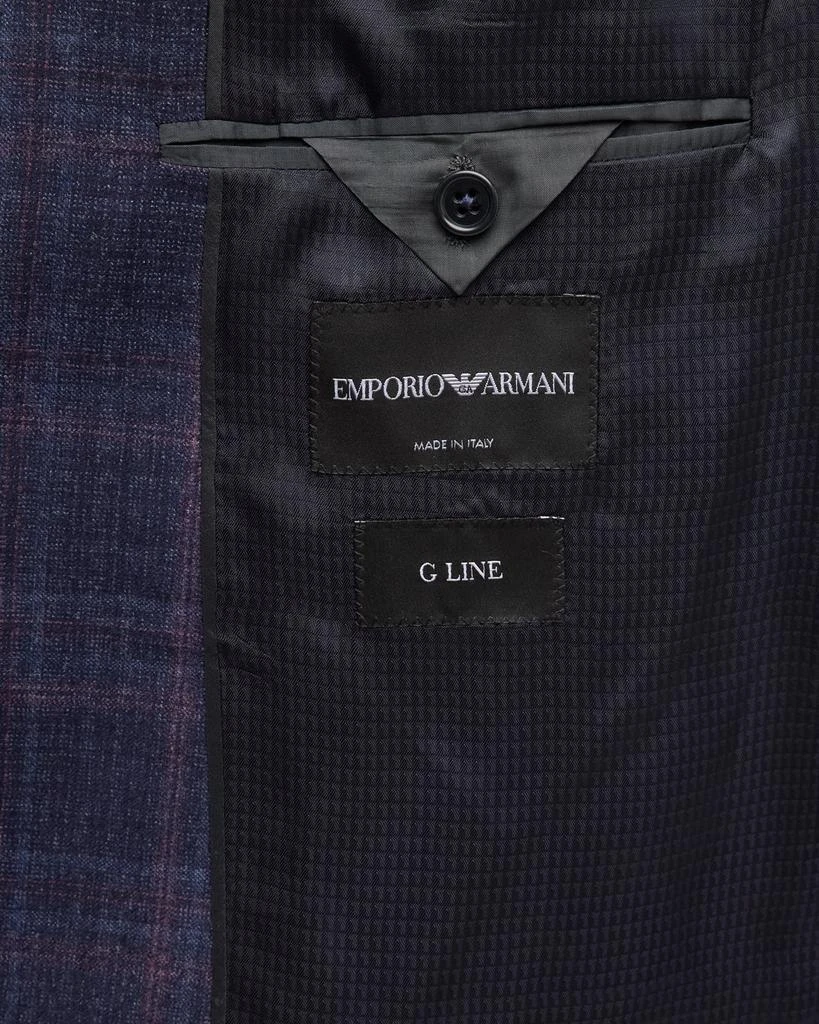 Emporio Armani Men's Plaid Sport Coat 5