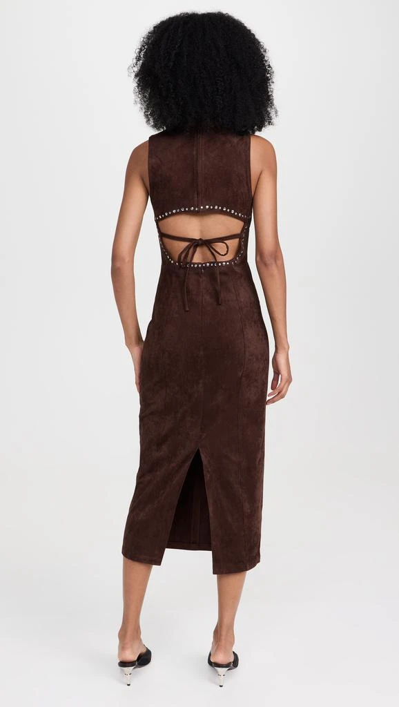 The Wolf Gang Mecca Stud Midi Dress 2