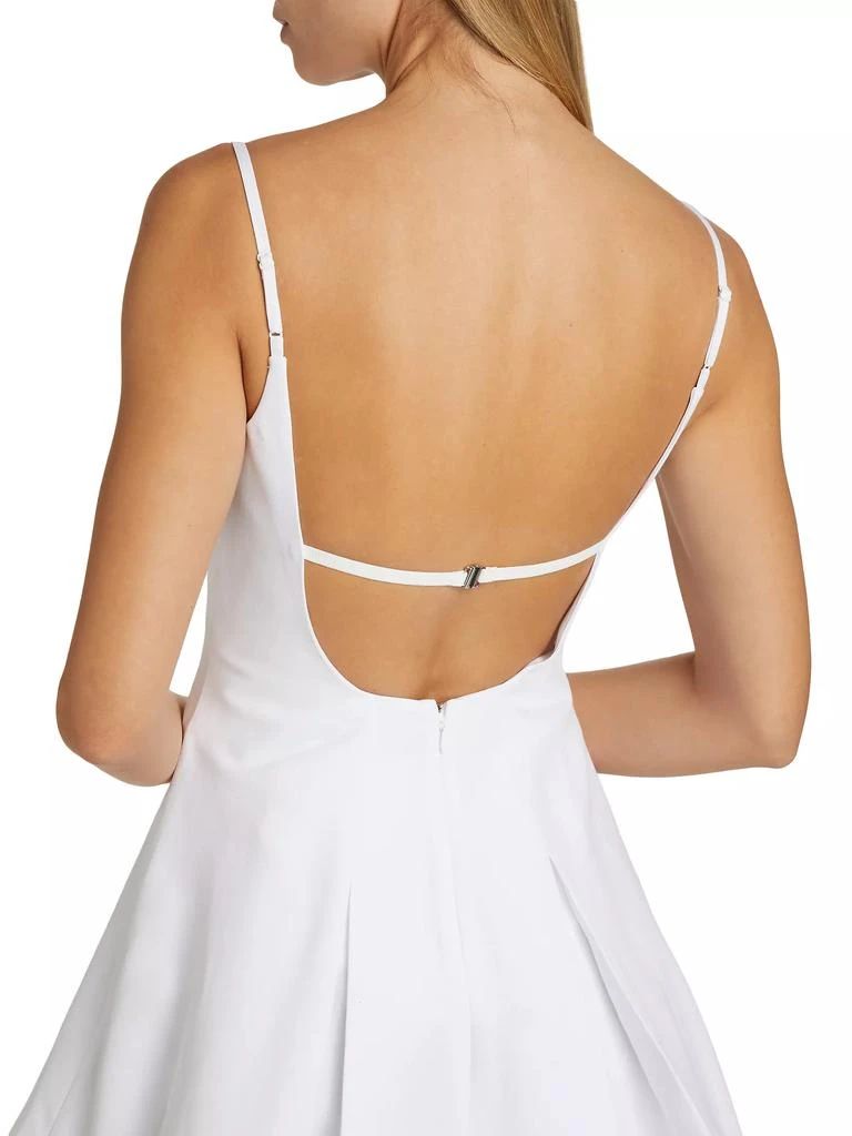 Staud Joli Pleated Minidress 6