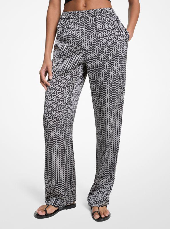 undefined MK2000 Logo Satin Pants