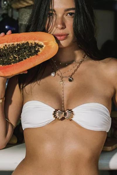 Edikted Edikted Shellee Bandeau Bikini Top