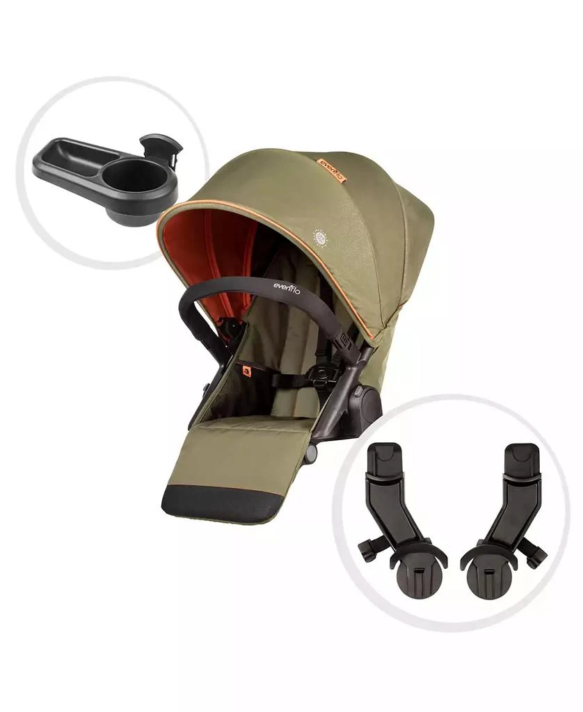 Evenflo Baby Pivot Stroller Wagon Second Seat 4