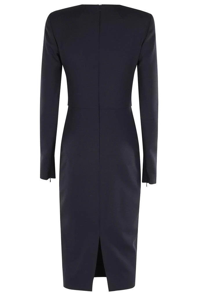 Victoria Beckham Fitted Long Sleeve T-Shirt Dress 2