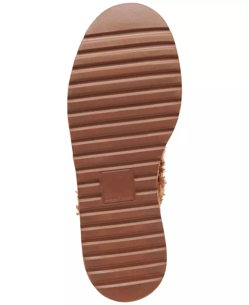 Dolce Vita Women's Lelani Plush Platform Clogs 5
