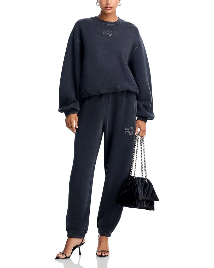 Alexander Wang Embellished Logo Sweatpants 2