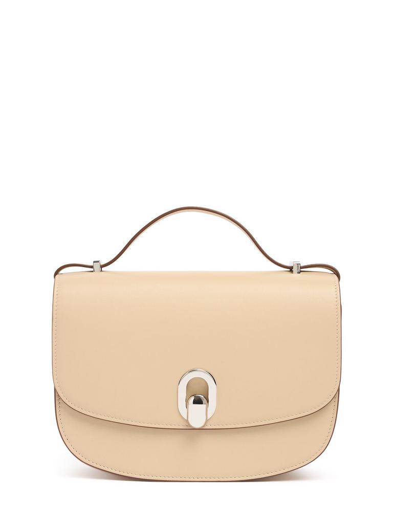SAVETTE Tondo 22 Leather Shoulder Bag