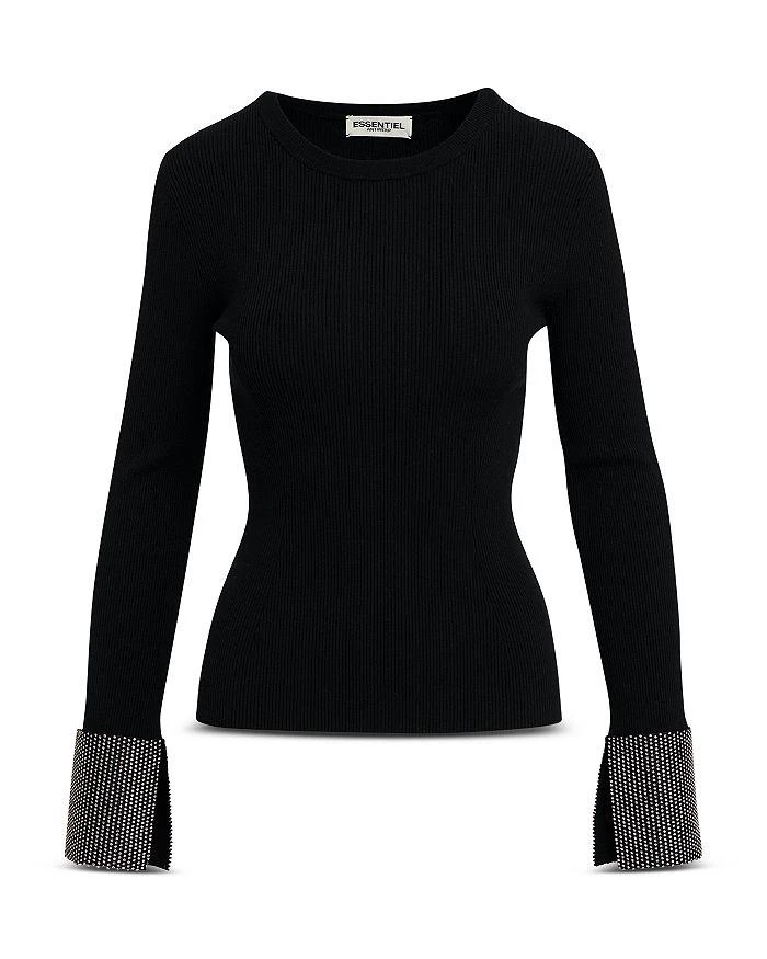 Essentiel Embellished Cuff Top 6