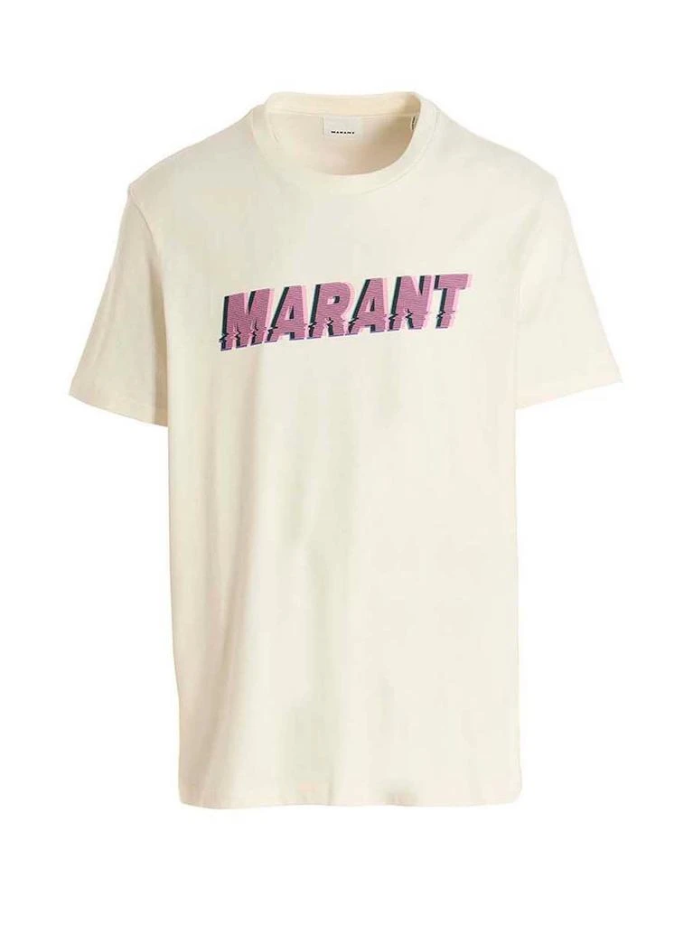 Isabel Marant Isabel Marant Logo Printed Crewneck T-Shirt 1