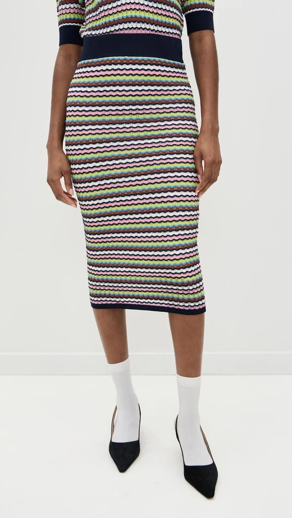 Essentiel Himpact Striped Skirt 6