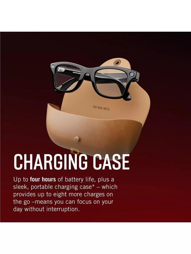 Ray-Ban RW4006 50MM Ray-Ban Meta Wayfarer Smart Glasses 9