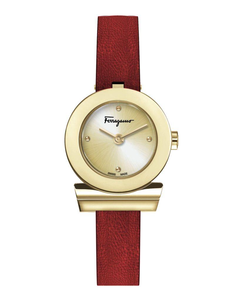 Salvatore Ferragamo Gancino Strap Watch